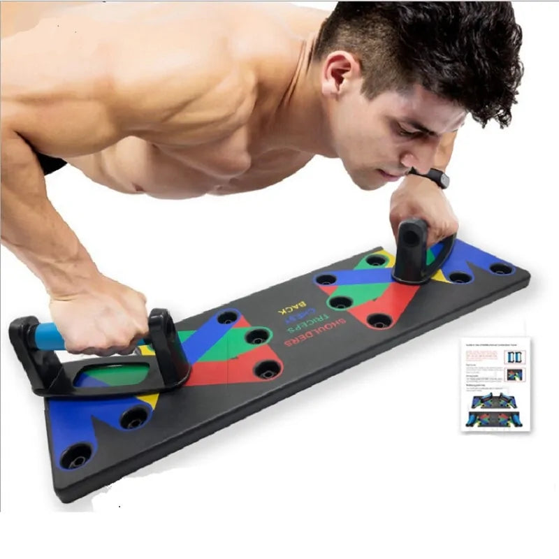 9 in 1 Push Up Rack Board Exercise