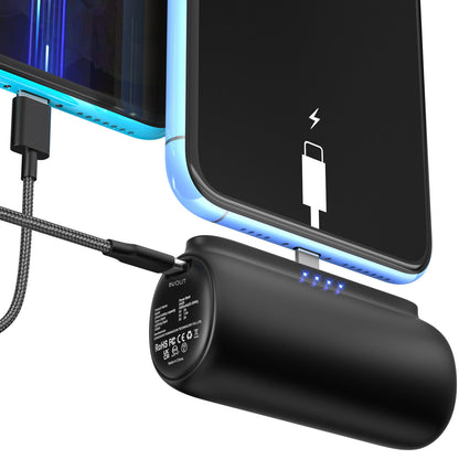 Mini Power Bank Portable Charger for Iphone or Type C Phones Instant Charging